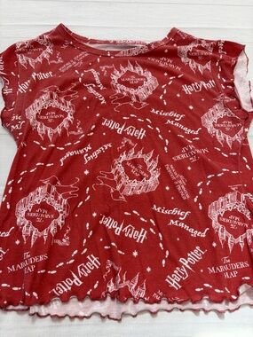 Harry Potter Marauder's Map Short Sleeve Tee